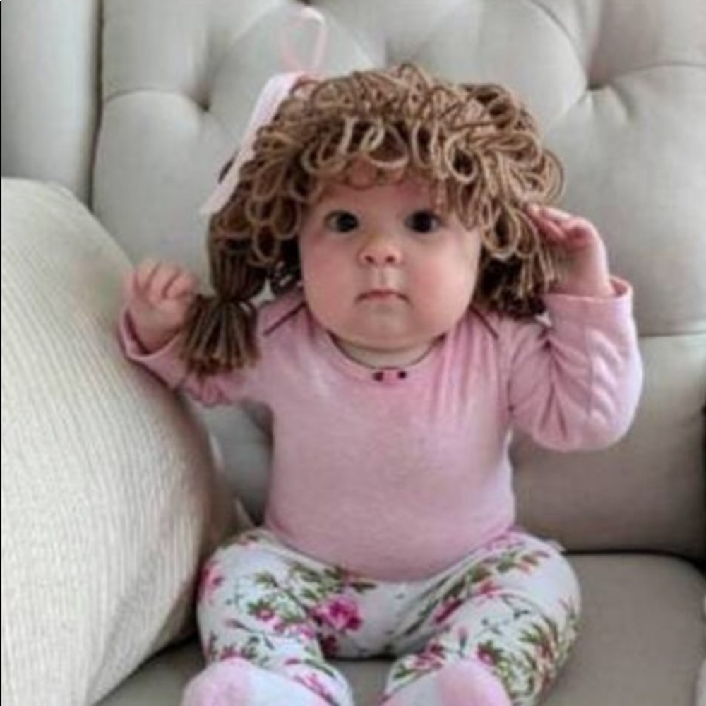 Cabbage patch wig for newborns